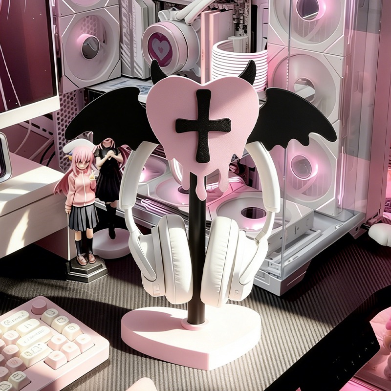 Cute Aesthetic Headphone Stand - Gaming Accessories Aesthetic review and price