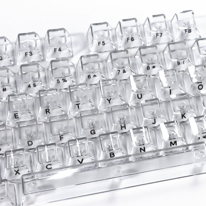 Crystal Transparent Cherry Pro - Gaming Accessories Aesthetic review and price